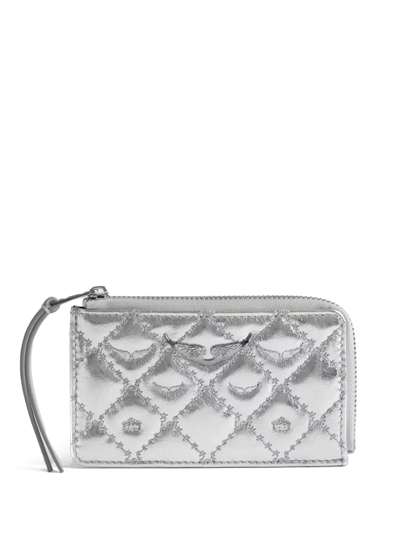 ΓΥΝΑΙΚΕΙΑ ΘΗΚΗ ΚΑΡΤΩΝ ZV CARD MONOGRAM METAL 0