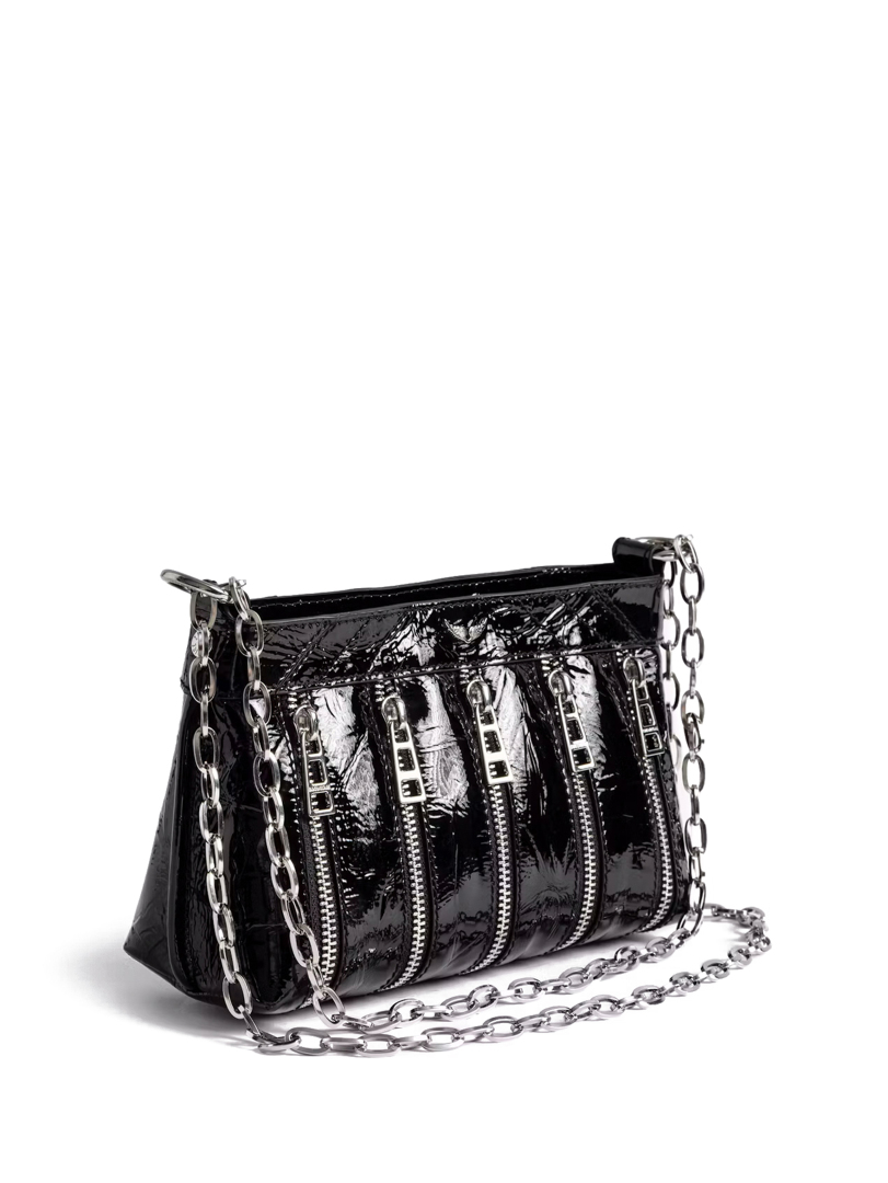 ΓΥΝΑΙΚΕΙΑ ΔΕΡΜΑΤΙΝΗ ΤΣΑΝΤΑ ΧΙΑΣΤΙ SUNNY MOOD MULTI ZIP 3