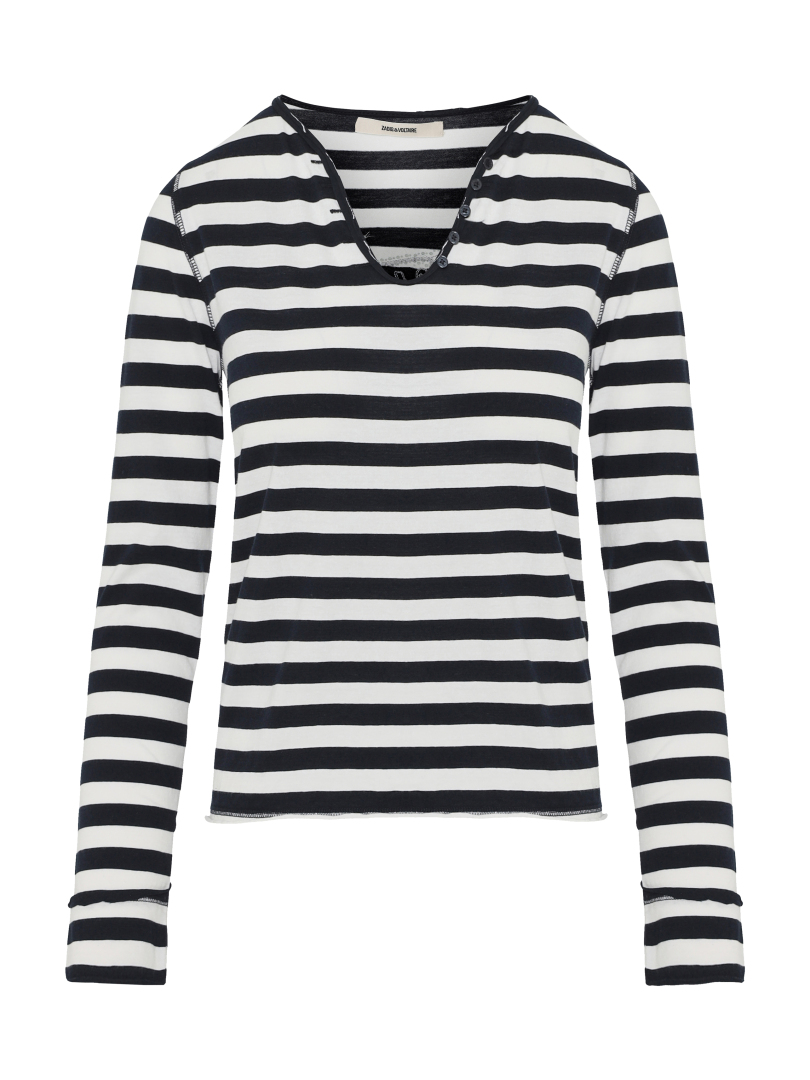 ΓΥΝΑΙΚΕΙΑ ΜΠΛΟΥΖΑ HENLEY TUNISIEN 0