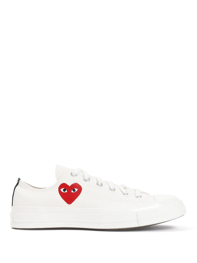 UNISEX SNEAKERS PLAY COMME DES GARCONS x CONVERSE 70 SMALL RED HEART LOW TOP 0