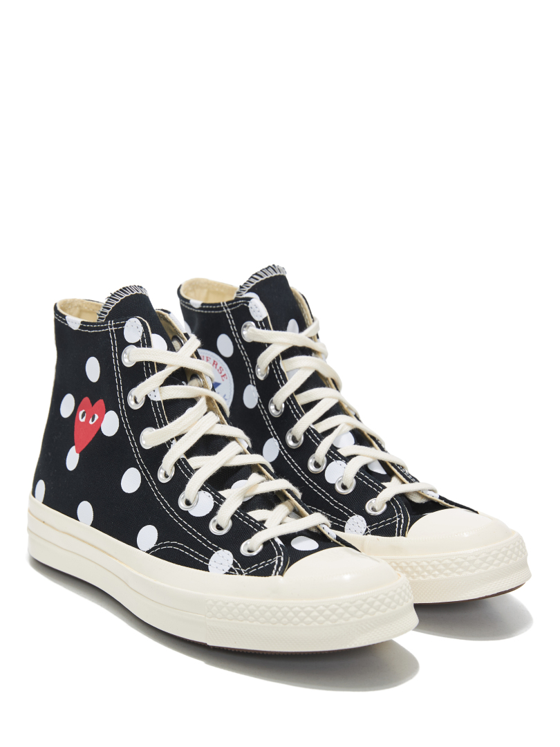 UNISEX SNEAKERS PLAY COMME DES GARCONS x CONVERSE 70 POLKA DOT HI TOP 1