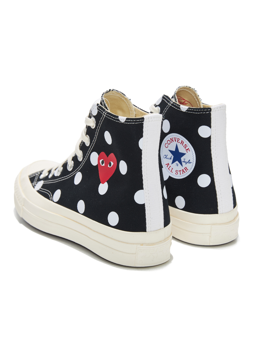 UNISEX SNEAKERS PLAY COMME DES GARCONS x CONVERSE 70 POLKA DOT HI TOP 2