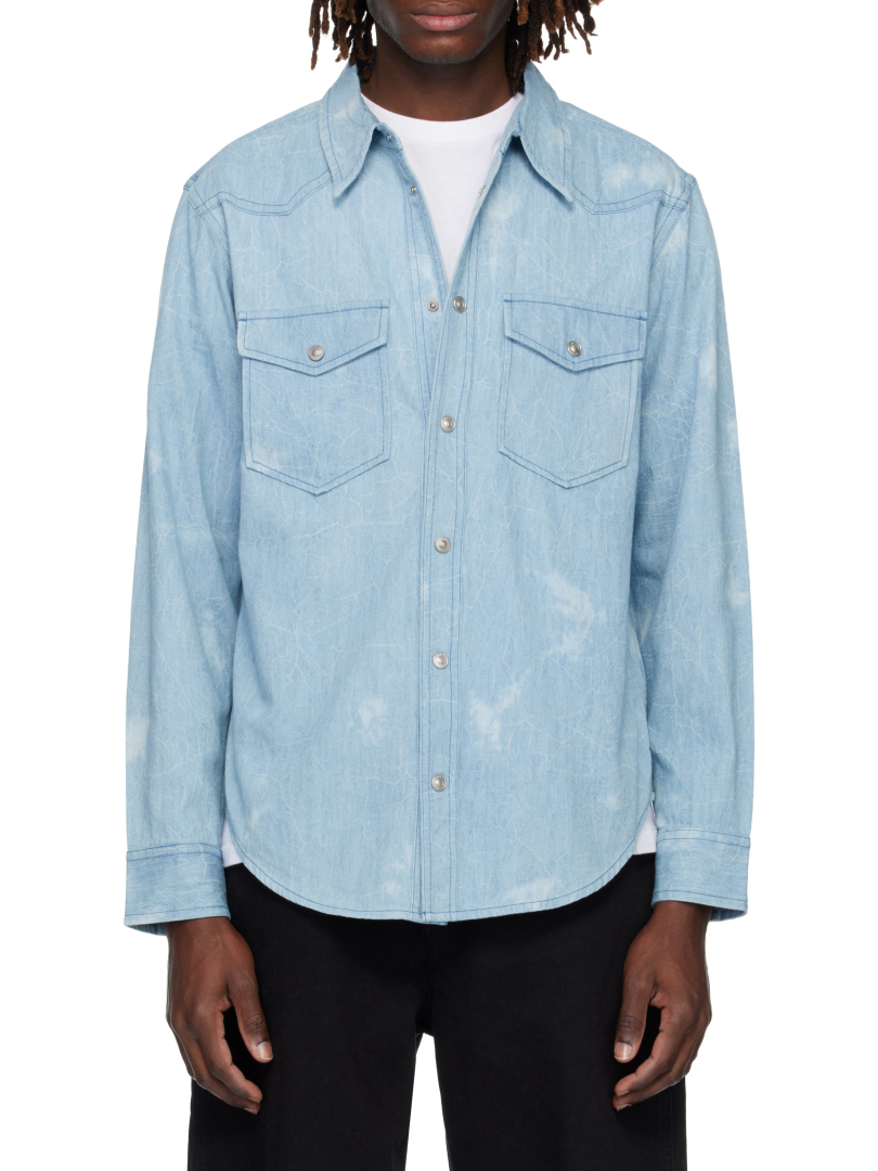 ΑΝΔΡΙΚΟ DENIM ΠΟΥΚΑΜΙΣΟ TASCO 1