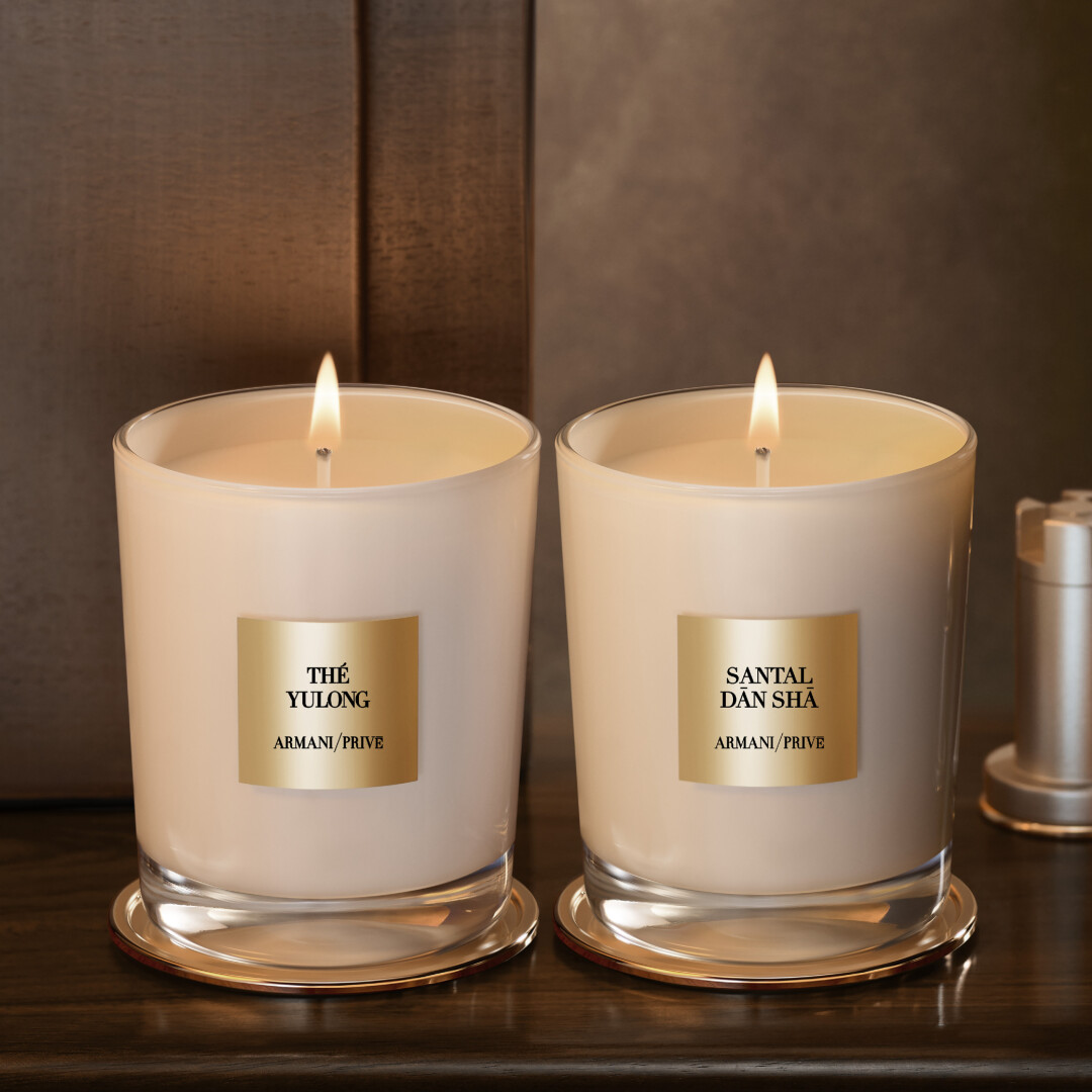 ARMANI PRIVÉ THÉ YULONG SCENTED CANDLE 6