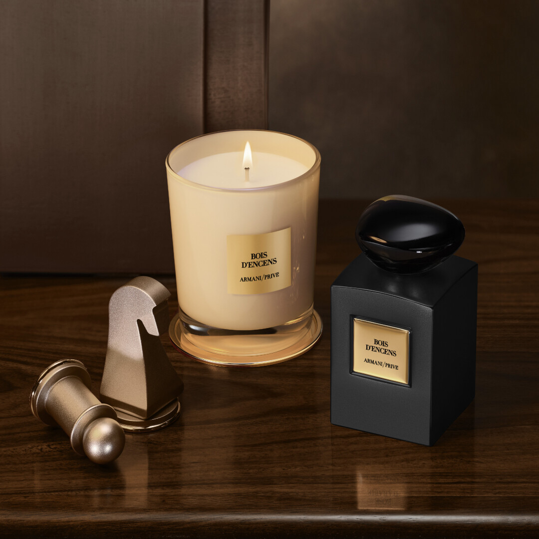 ARMANI PRIVÉ BOIS D'ENCENS SCENTED CANDLE 4