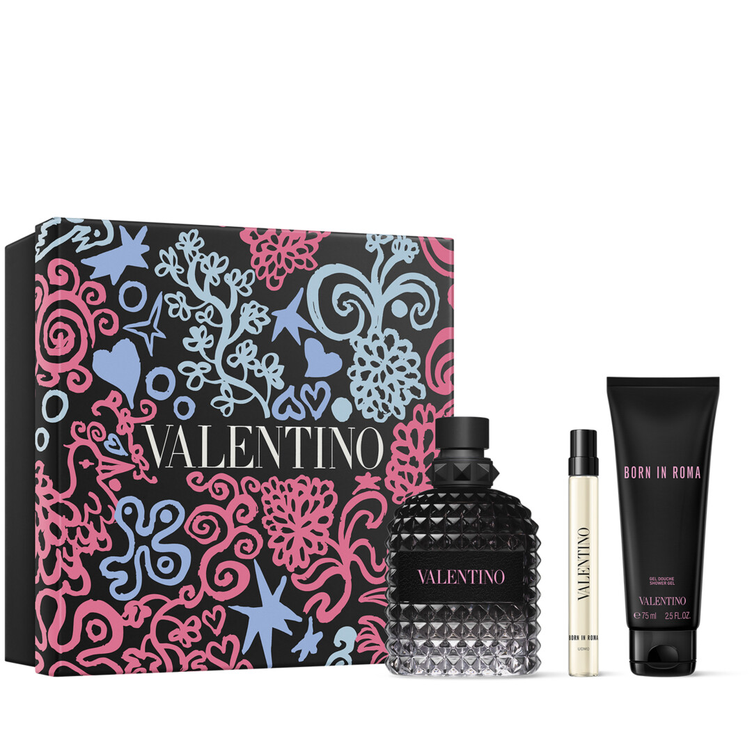 BORN IN ROMA UOMO GIFT SET 0