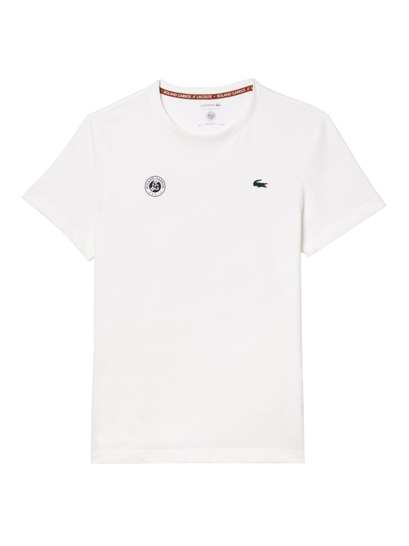 UNISEX T-SHIRT LACOSTE X ROLAND - GARROS 0