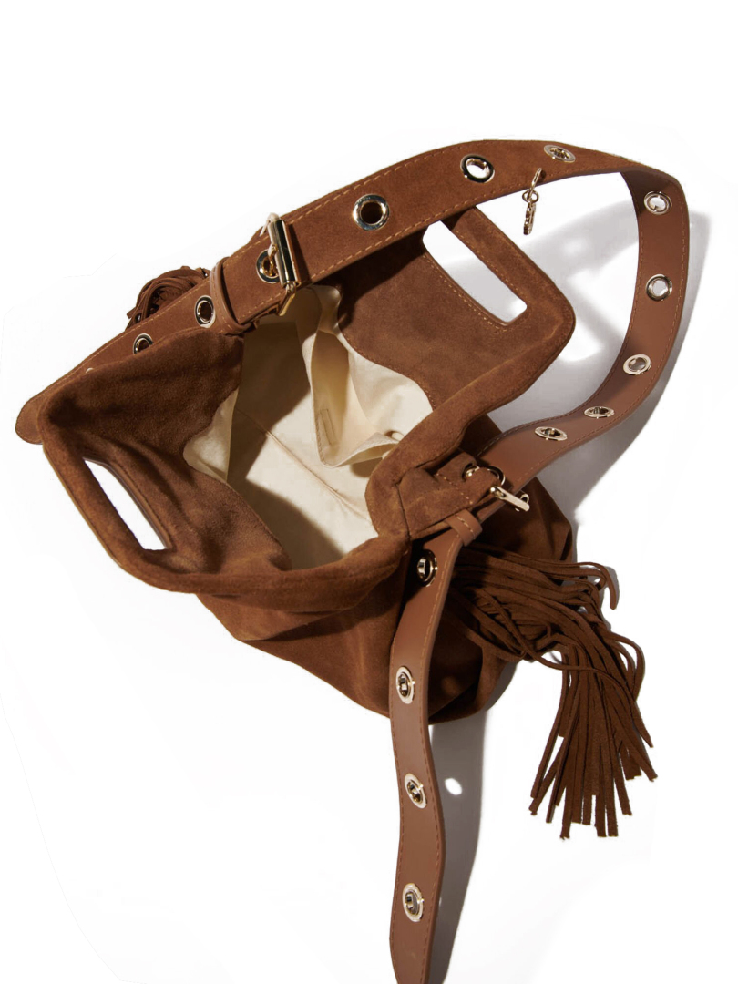 ΓΥΝΑΙΚΕΙΑ SUEDE ΤΣΑΝΤΑ ΩΜΟΥ 4