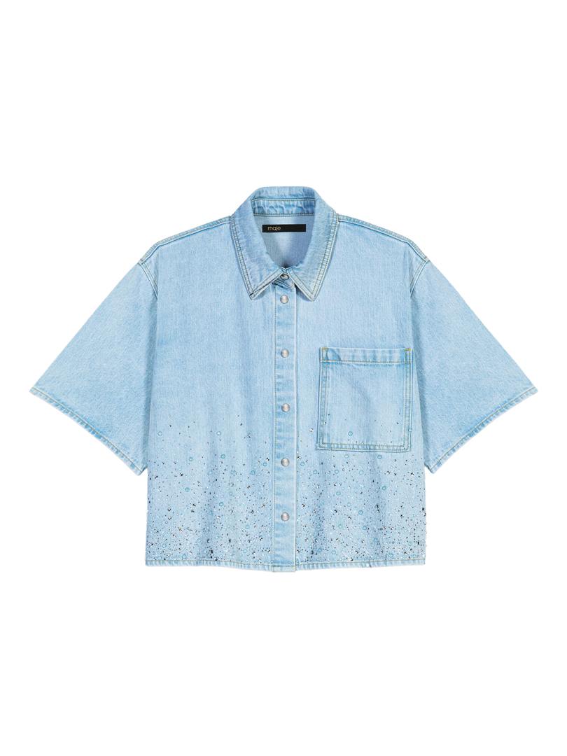 ΓΥΝΑΙΚΕΙΟ DENIM ΠΟΥΚΑΜΙΣΟ  0