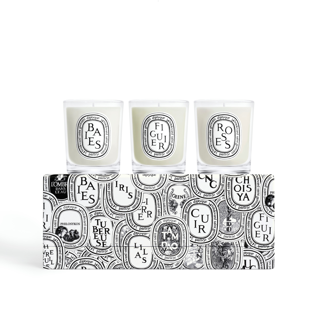 SET OF 3 SMALL CANDLES 0