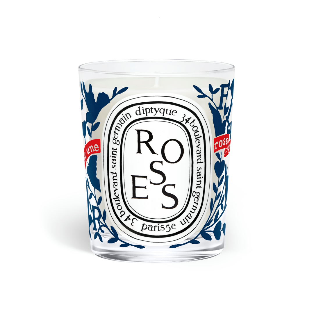 VALENTINES LIMITED EDITION ROSES SCENTED CANDLE 0