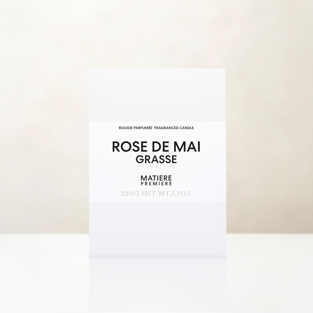 ROSE DE MAI GRASSE FRAGRANCED CANDLE 1