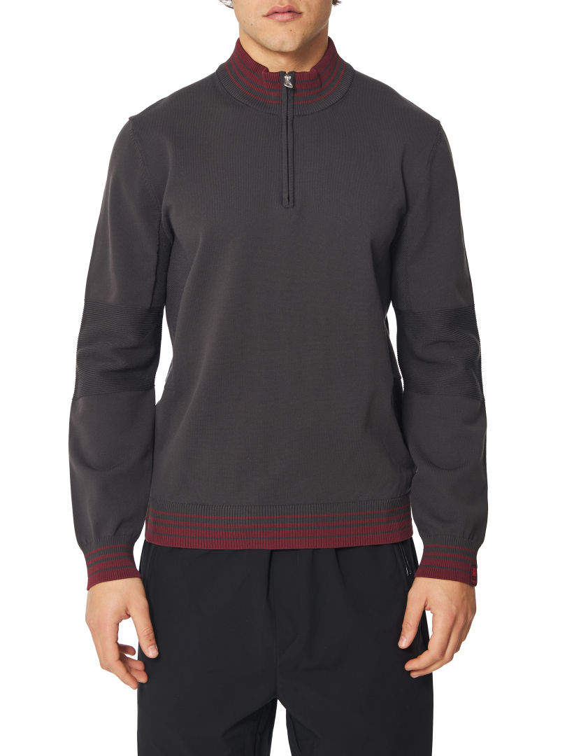 ΑΝΔΡΙΚΟ ΠΛΕΚΤΟ ΠΟΥΛΟΒΕΡ HALF-ZIP  1