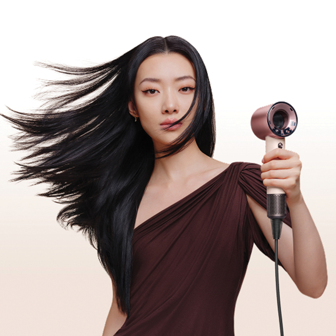 HD19 SUPERSONIC TRAVEL CERAMIC PINK/ROSE GOLD ΣΕΣΟΥΑΡ ΜΑΛΛΙΩΝ ΤΑΞΙΔΙΟΥ 4