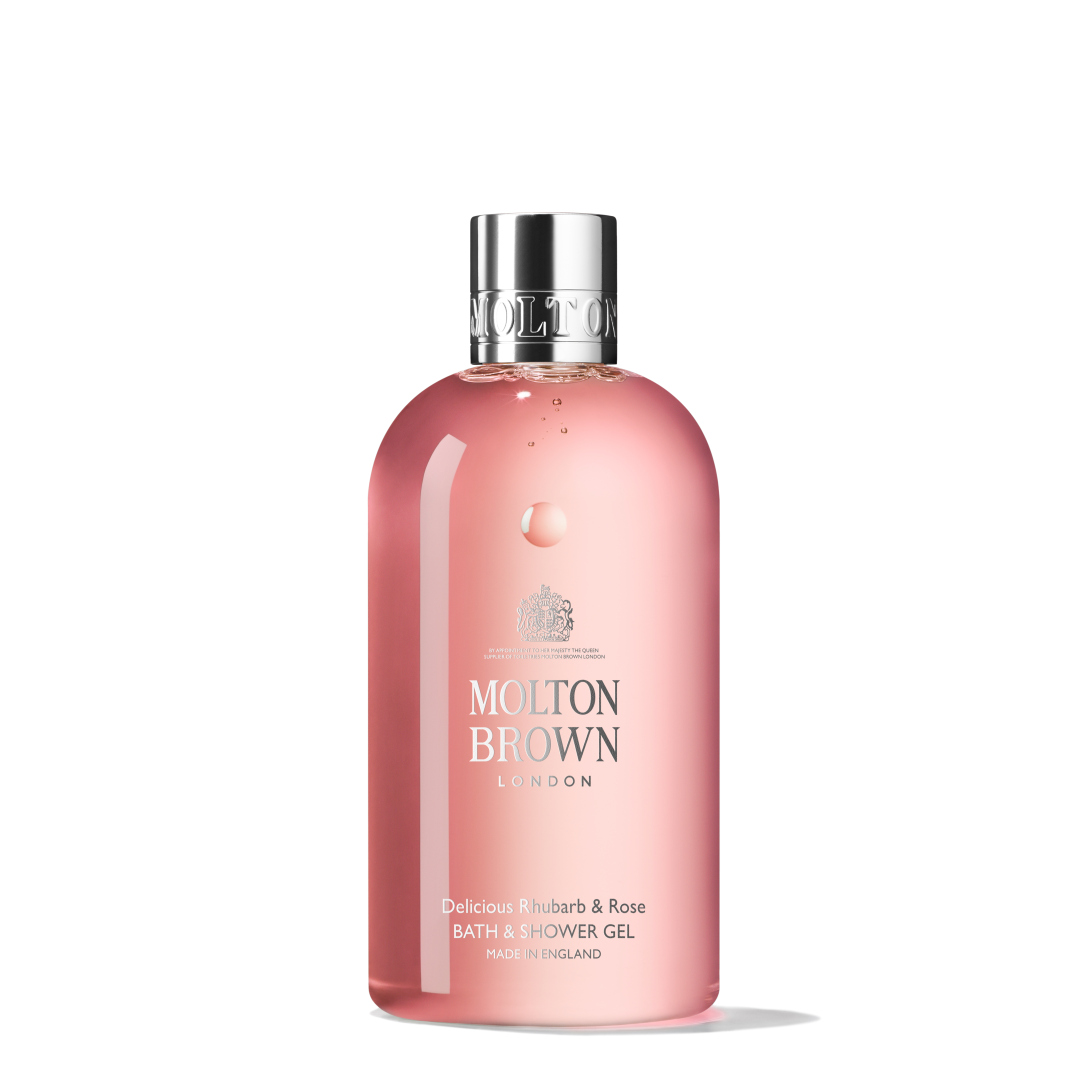 DELICIOUS RHUBARB & ROSE BATH & SHOWER GEL  0