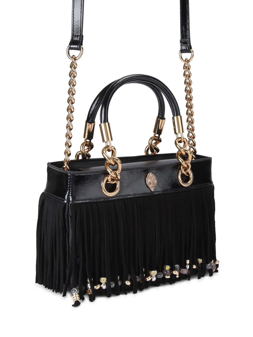 ΓΥΝΑΙΚΕΙΑ SUEDE ΤΣΑΝΤΑ ΩΜΟΥ KENSINGTON FRINGE 2