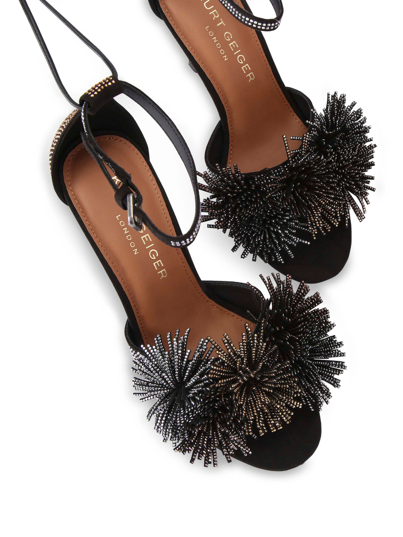 ΓΥΝΑΙΚΕΙΑ SUEDE ΠΕΔΙΛΑ POM POM TIE ANKLE 1