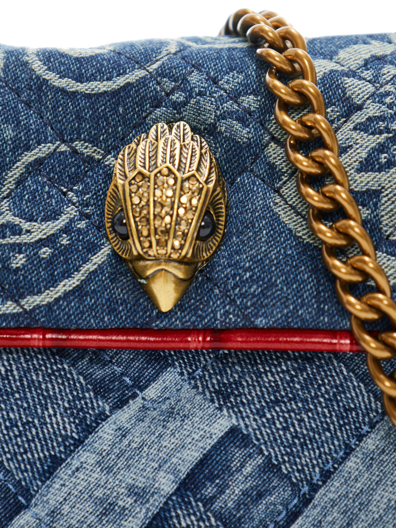 ΓΥΝΑΙΚΕΙΑ ΤΣΑΝΤΑ MINI DENIM KENSINGTON BAG 3