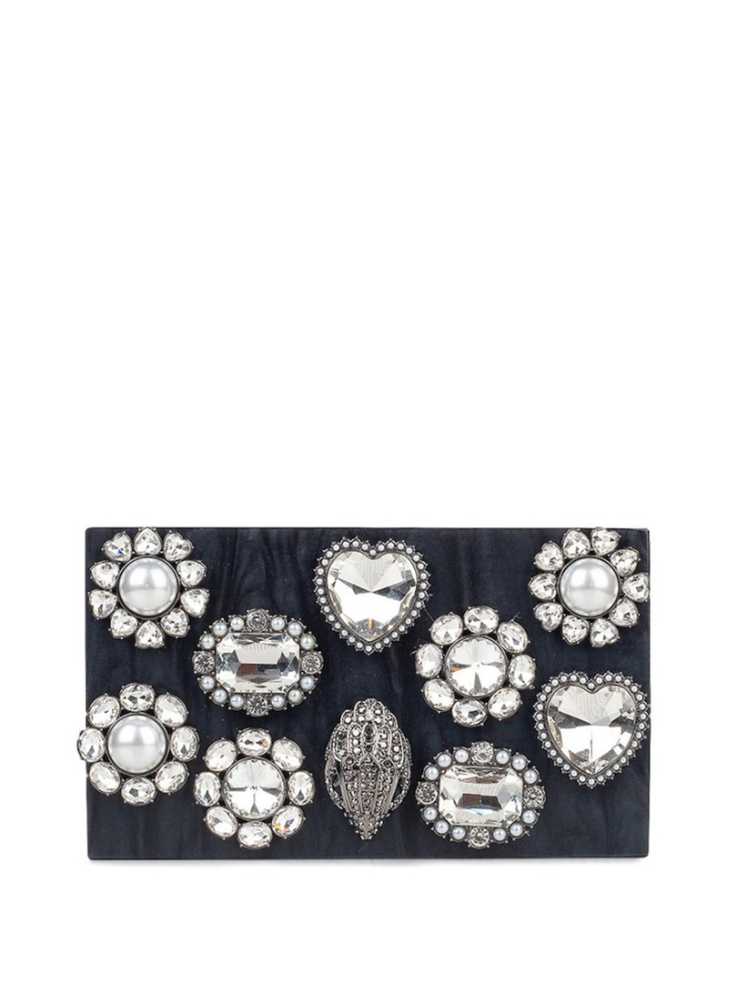 ΓΥΝΑΙΚΕΙΟ CLUTCH CRYSTALS BOX  0