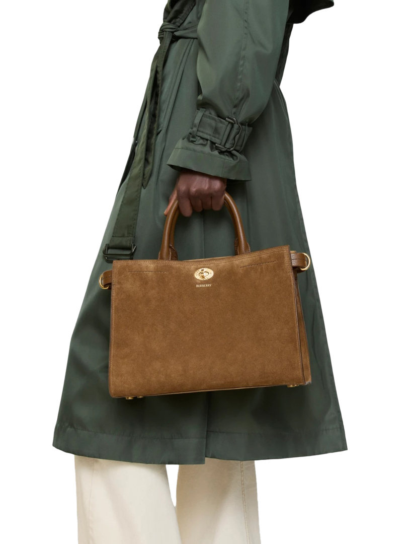 ΓΥΝΑΙΚΕΙΑ SUEDE ΤΣΑΝΤΑ ΧΕΙΡΟΣ TOTE MINI 3