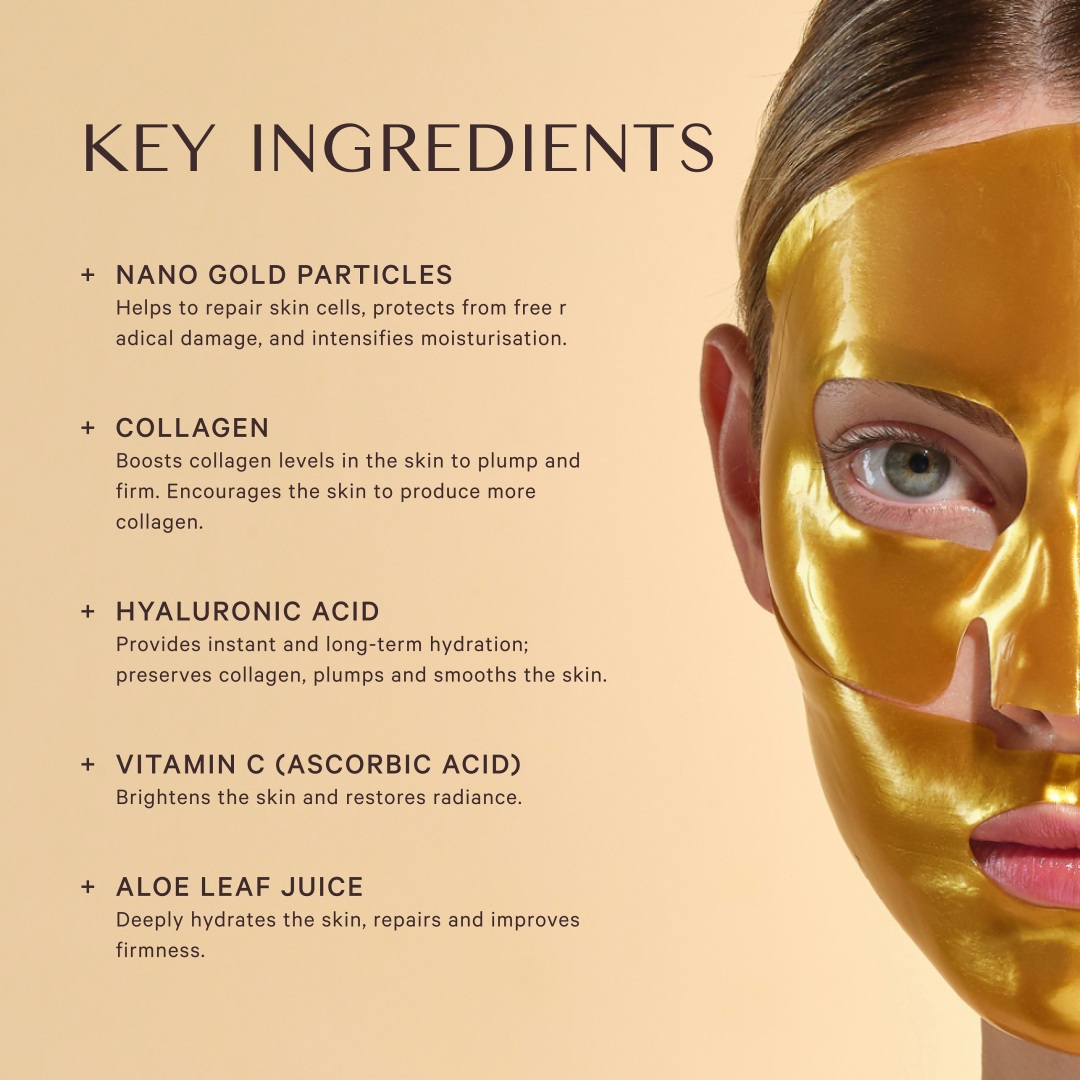 HYDRA-LIFT GOLD FACE MASK 1