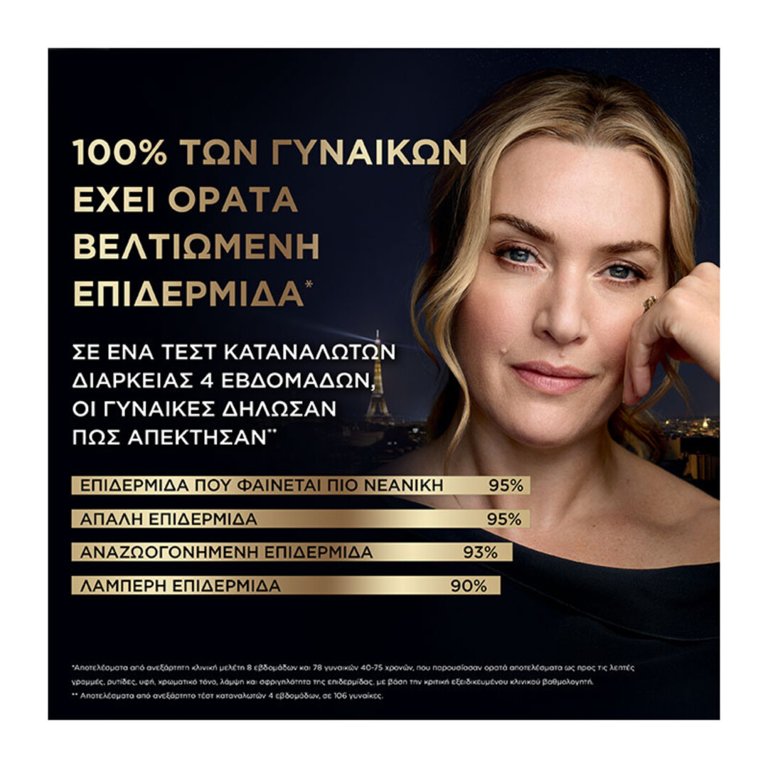 L'ORÉAL PARIS AGE PERFECT CELL RENEW ΠΡΩΤΟΚΟΛΛΟ ΚΥΤΤΑΡΙΚΗΣ ΑΝΑΠΛΑΣΗΣ ΜΕ ΟΡΟ MIDNIGHT ΚΑΙ ΚΡΕΜΑ ΗΜΕΡΑΣ 3