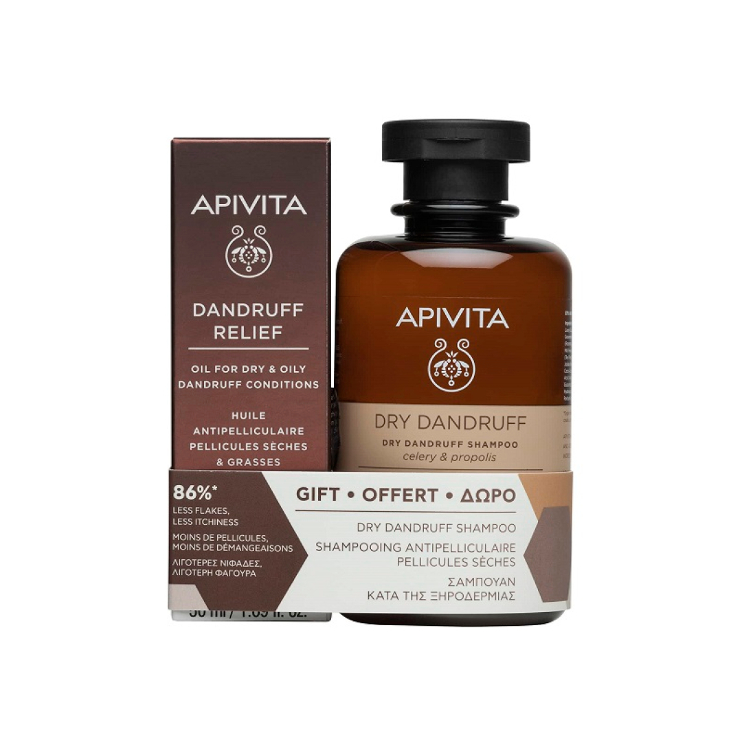 APIVITA DRY DANDRUFF SET attica