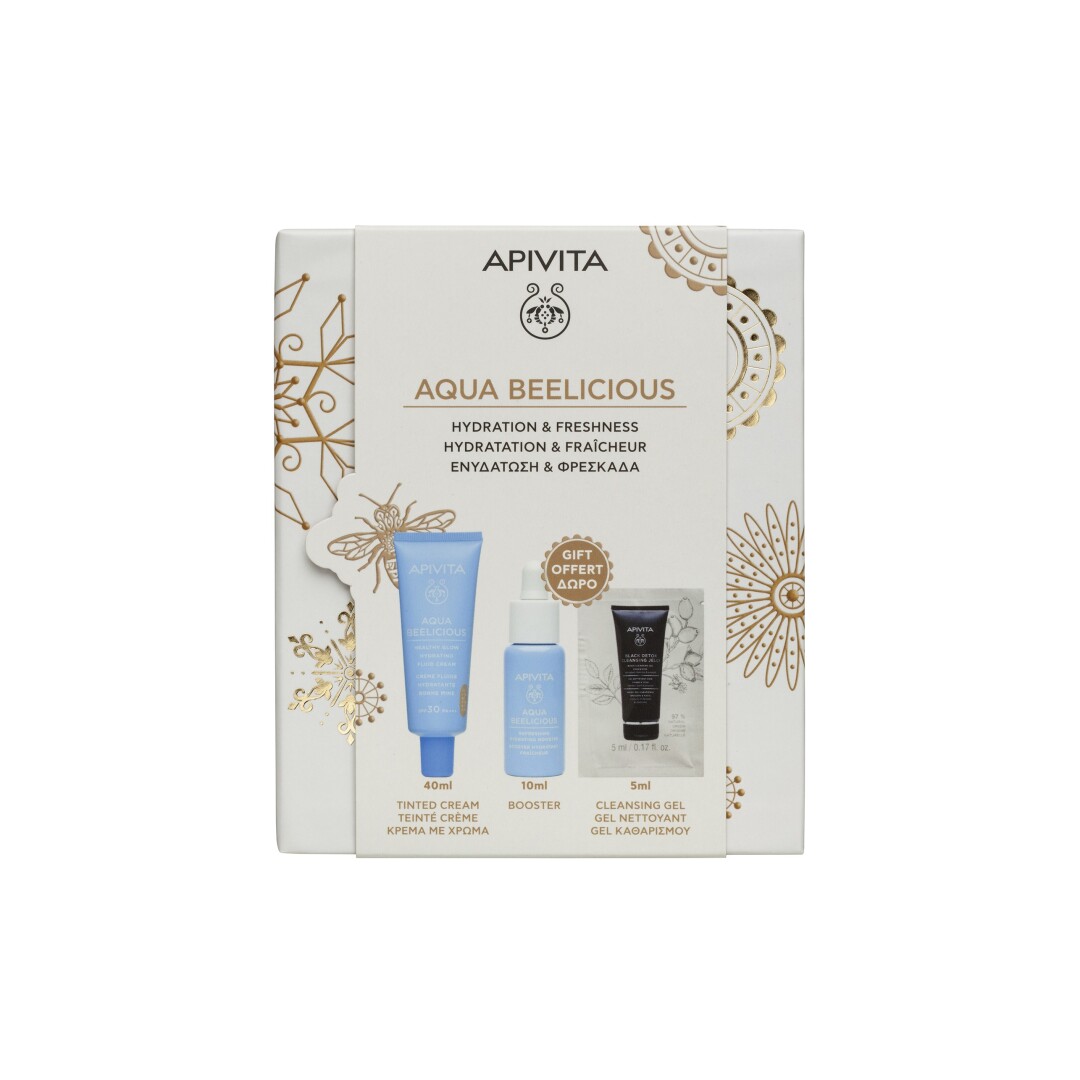 AQUA BEELICIOUS ROUTINE TINTED GIFT SET 1