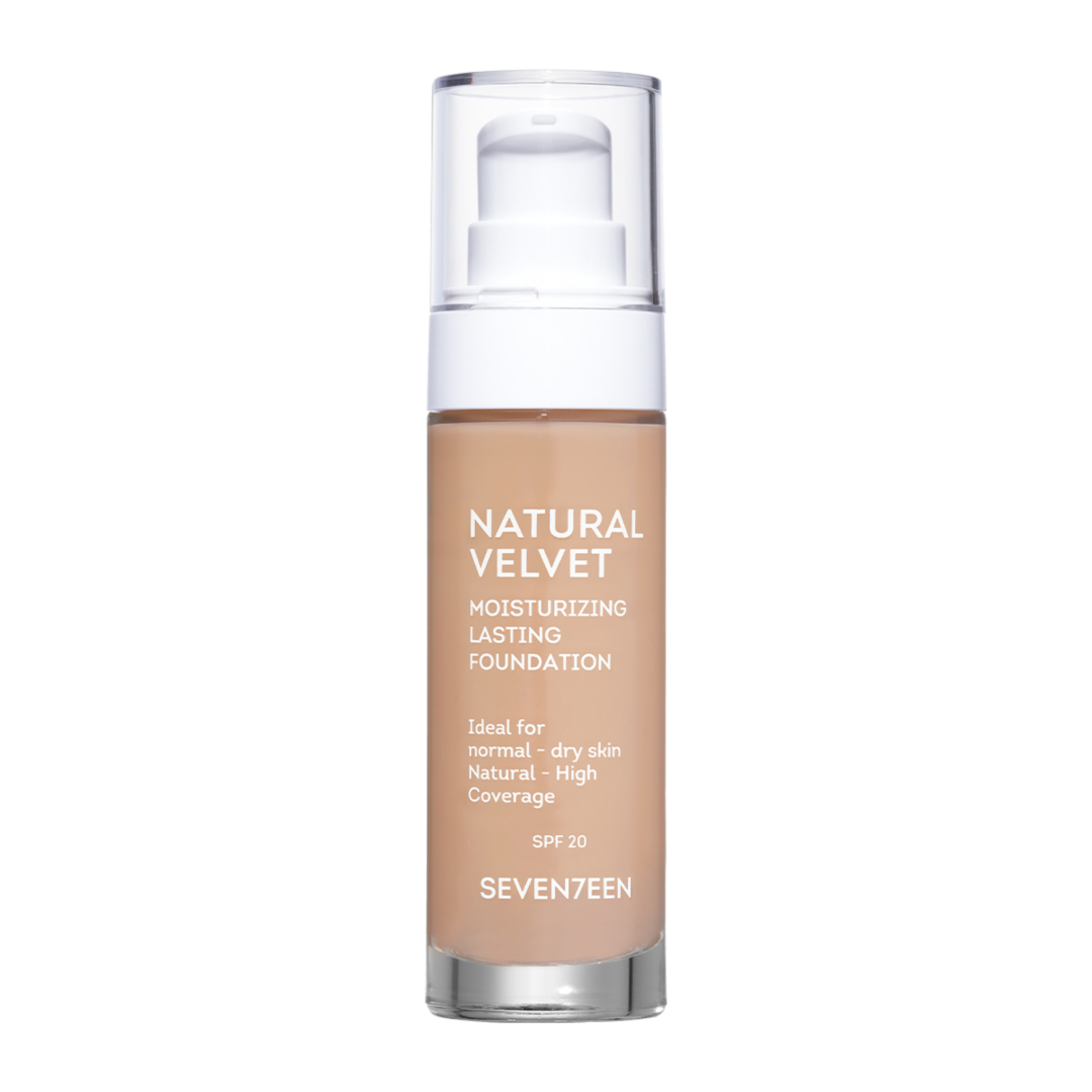 NATURAL VELVET LONG LASTING MATTE FOUNDATION 1