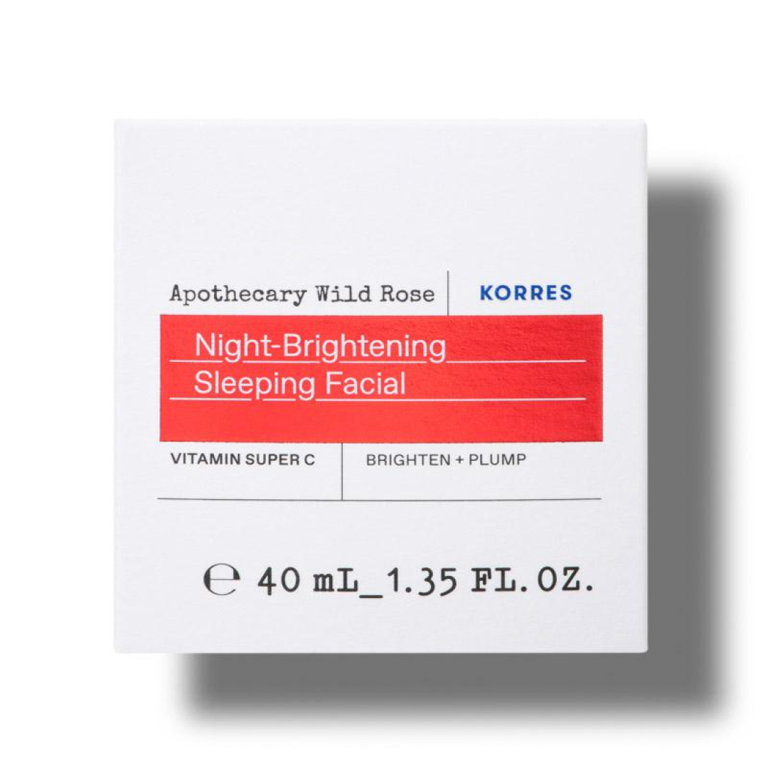 KORRES APOTHECARY WILD ROSE NIGHT-BRIGHTENING SLEEPING FACIAL 1