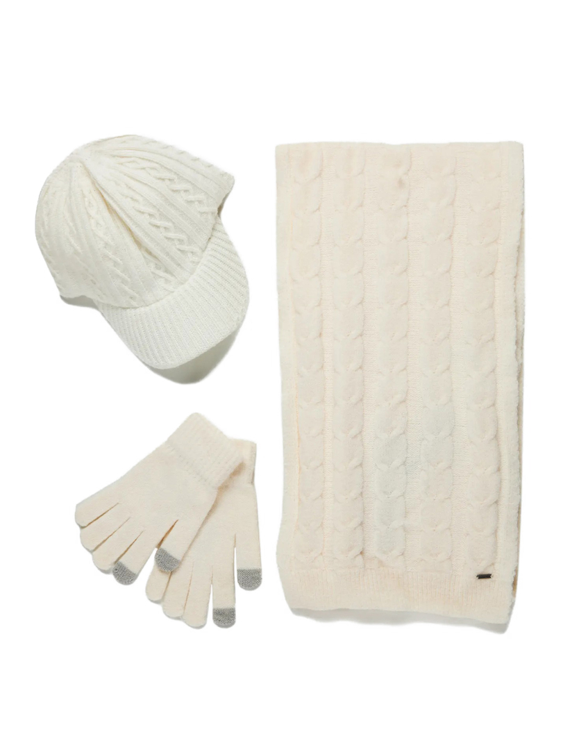 ΓΥΝΑΙΚΕΙΟ ΣΕΤ ΚΑΣΚΟΛ-ΓΑΝΤΙΑ-ΚΑΠΕΛΟ 1