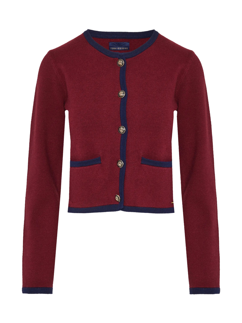 ΓΥΝΑΙΚΕΙΑ ΠΛΕΚΤΗ ΖΑΚΕΤΑ ΜΕ ΚΟΥΜΠΙΑ 0