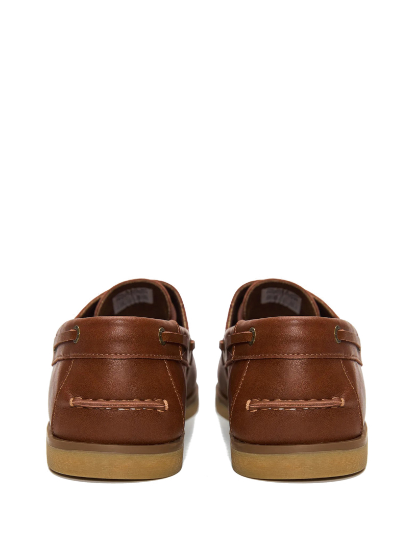 ΑΝΔΡΙΚΑ ΔΕΡΜΑΤΙΝΑ BOAT SHOES 2