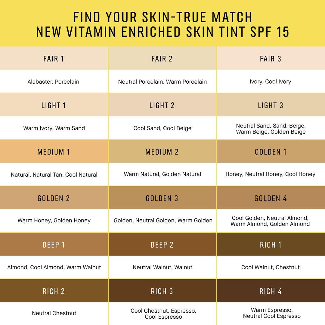 VITAMIN ENRICHED SKIN TINT SPF 15 8