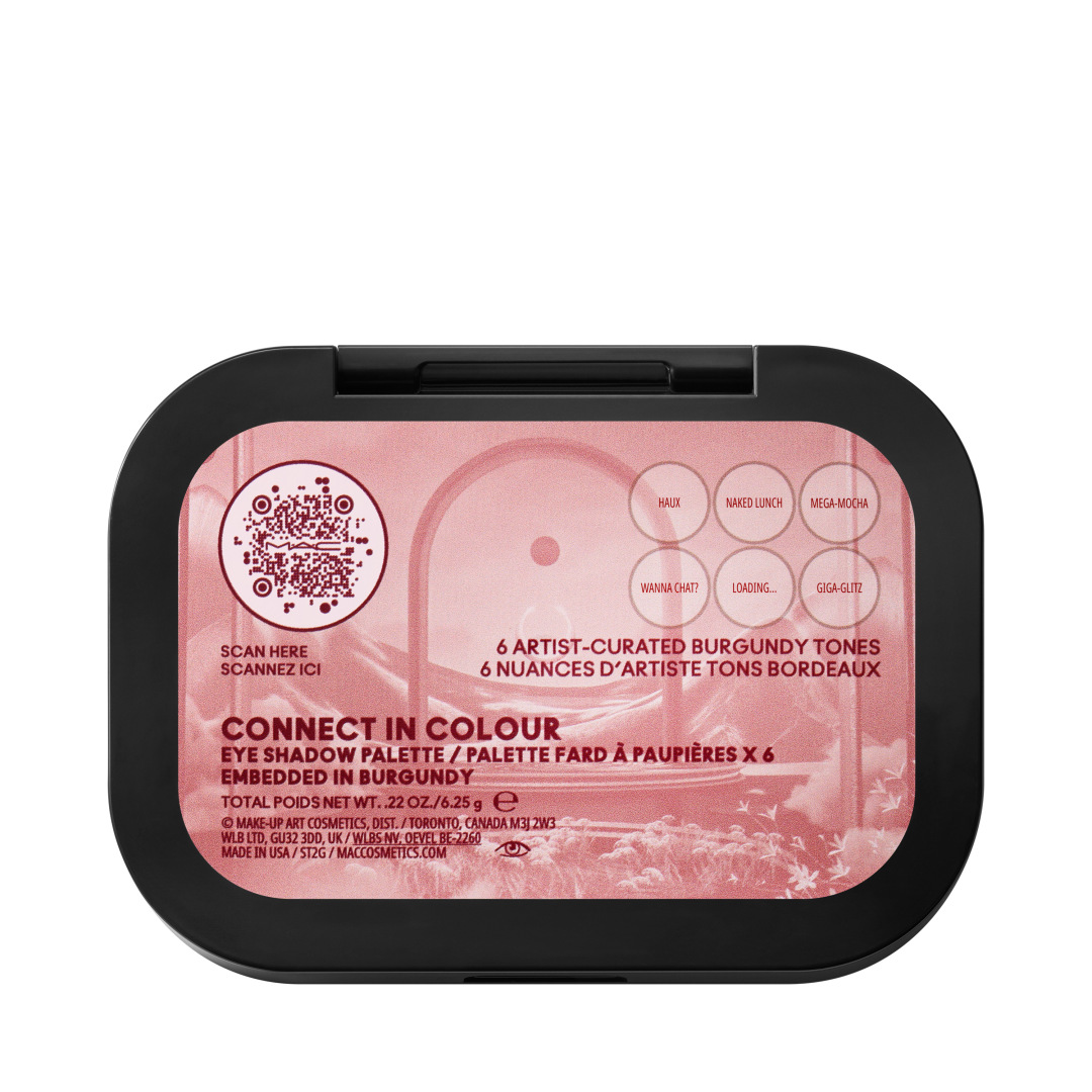 CONNECT IN COLOUR EYE SHADOW PALETTE: EMBEDDED IN BURGUNDY 3