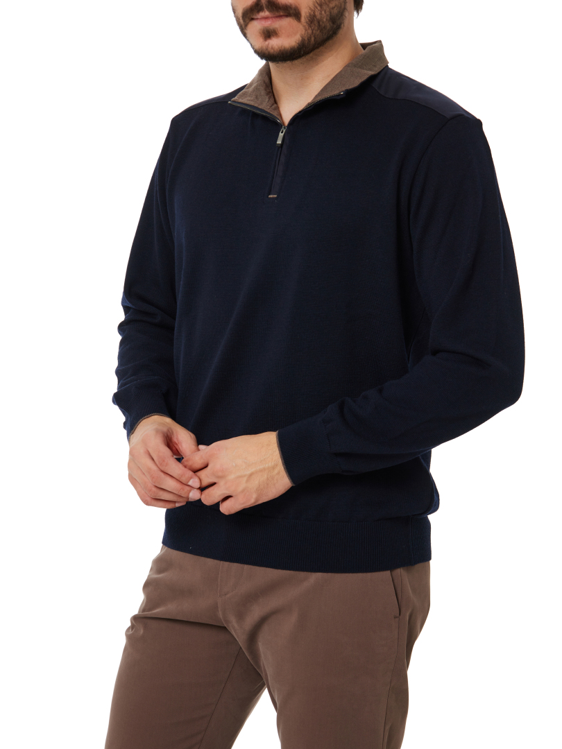 ΑΝΔΡΙΚΟ ΠΟΥΛΟΒΕΡ HALF - ZIP 1