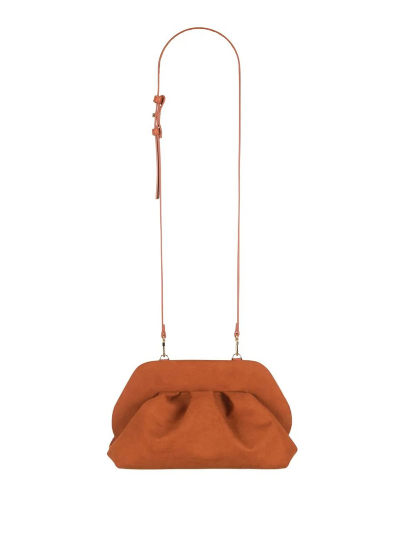 ΓΥΝΑΙΚΕΙΑ SUEDE ΤΣΑΝΤΑ CLUTCH TIA 2