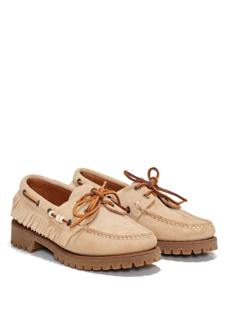 ΓΥΝΑΙΚΕΙΑ LOAFERS RANGER SUEDE FRINGE  1