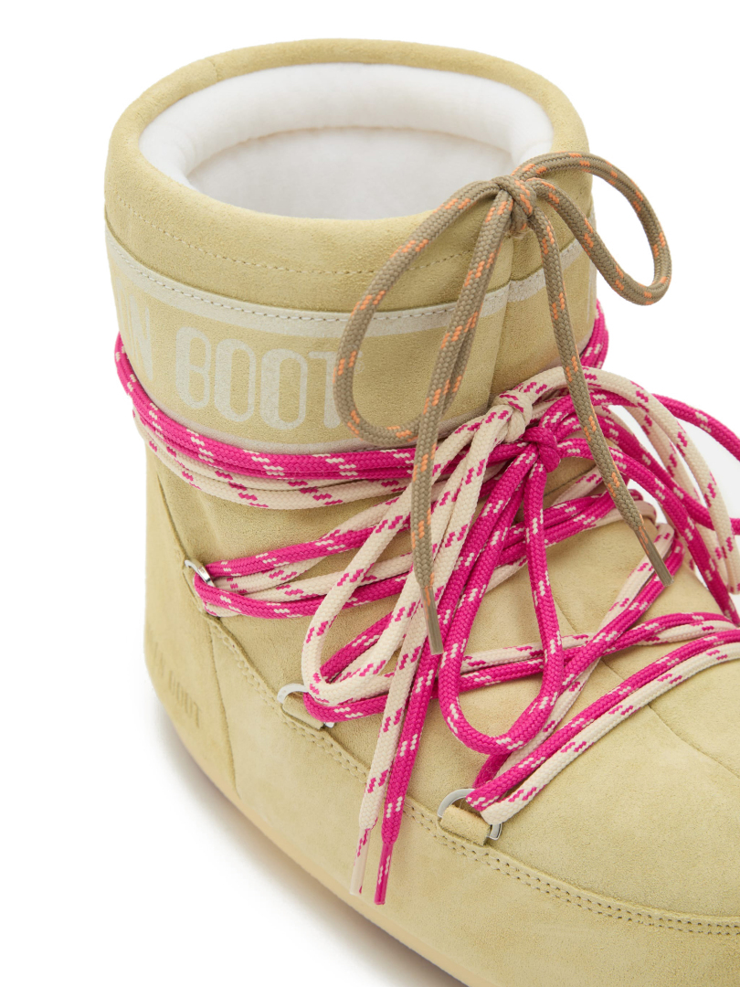 ΜΠΟΤΕΣ ΧΙΟΝΙΟΥ ICON LOW SUEDE 3