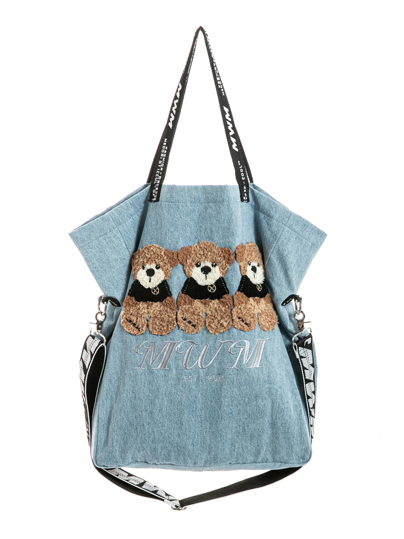 ΓΥΝΑΙΚΕΙΑ DENIM ΤΣΑΝΤΑ ΩΜΟΥ TOTE 0