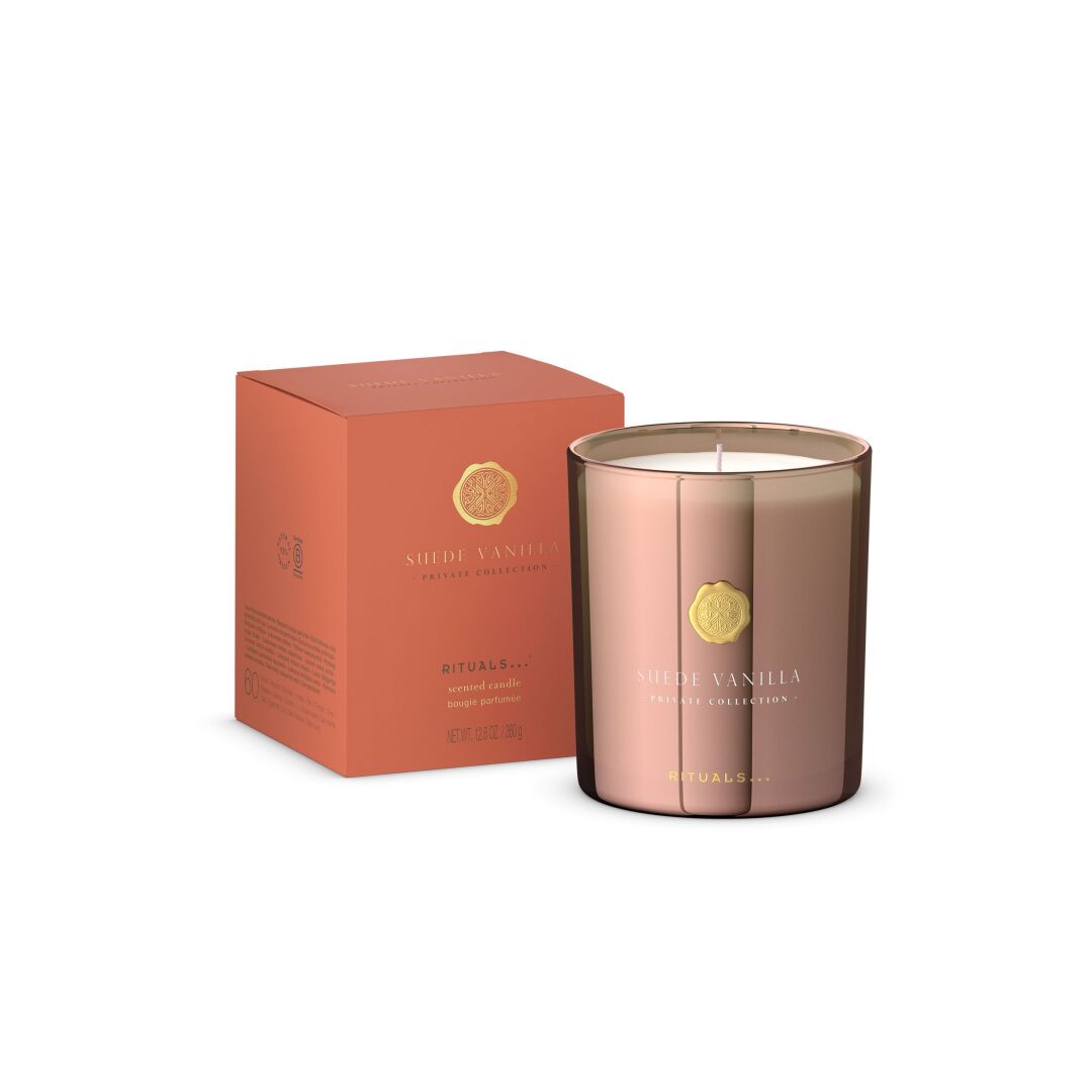 SUEDE VANILLA.CANDLE 1