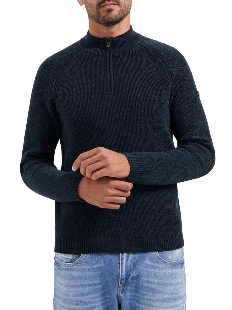 ΑΝΔΡΙΚΟ ΠΛΕΚΤΟ HALF-ZIP ΠΟΥΛΟΒΕΡ 1