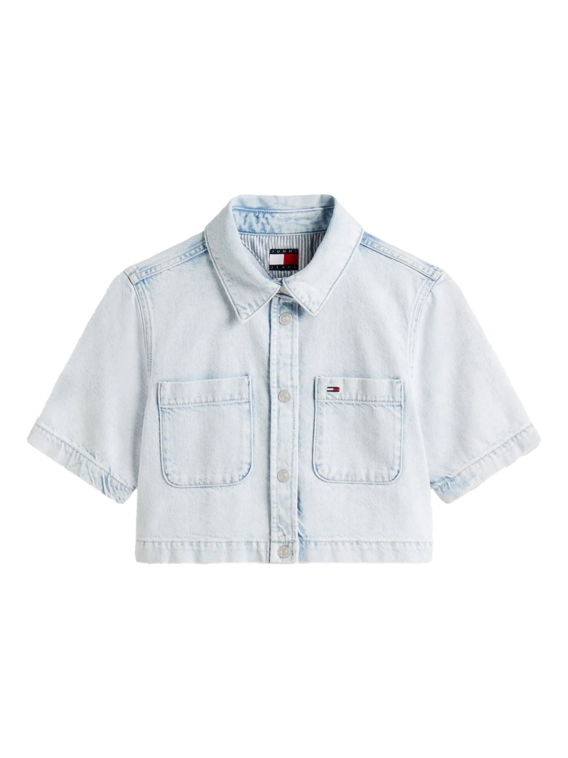 ΓΥΝΑΙΚΕΙΟ DENIM CROPPED ΠΟΥΚΑΜΙΣΟ 0