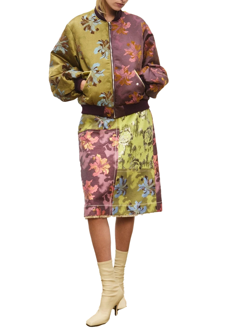 ΓΥΝΑΙΚΕΙΟ BOMBER JACKET JACQUARD 1