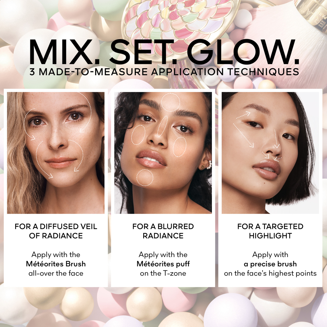 MÉTÉORITES LIGHT-REVEALING PEARLS OF POWDER 4