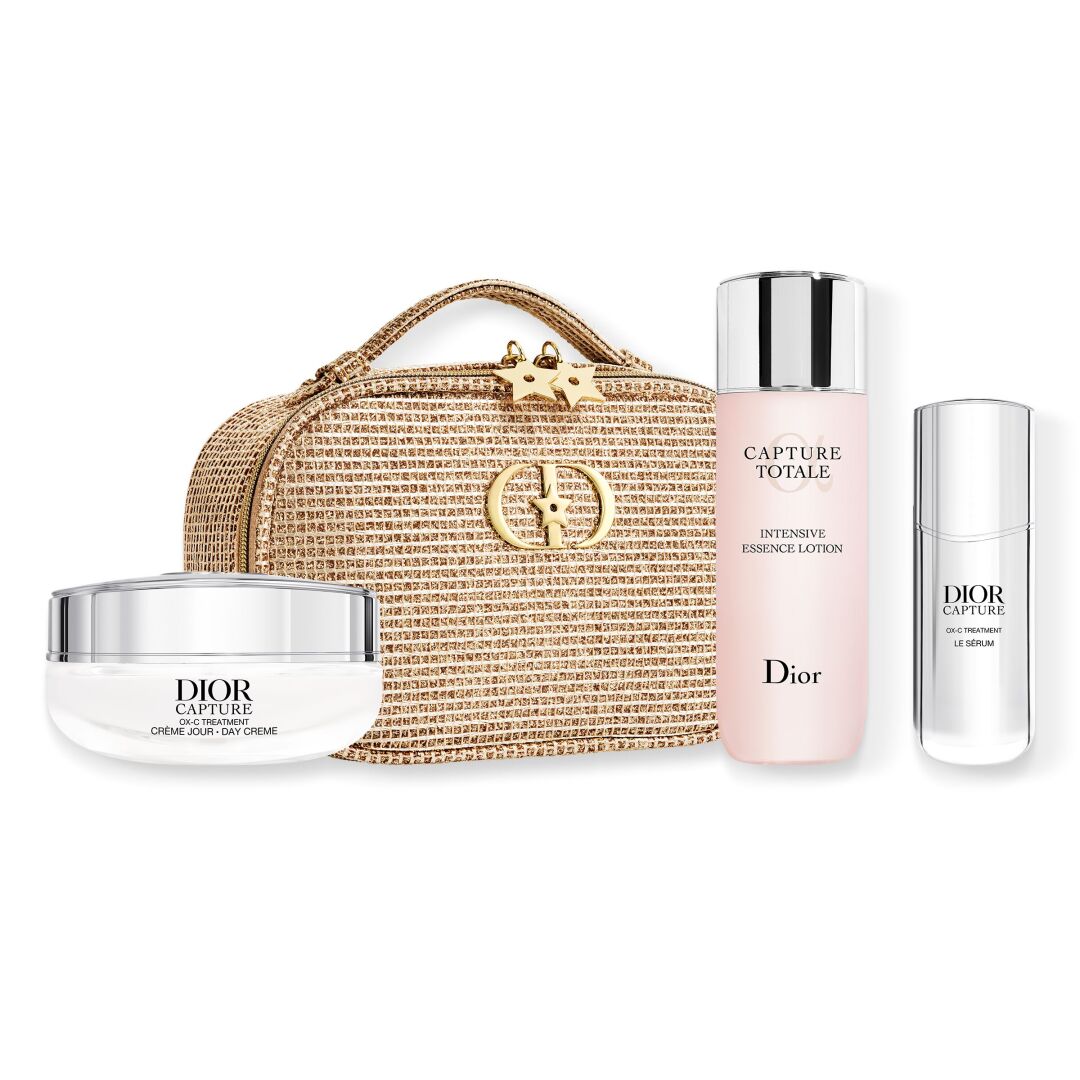 DIOR CAPTURE ANTI-AGING SKINCARE RITUAL LOTION, SERUM AND DAY CREAM 0