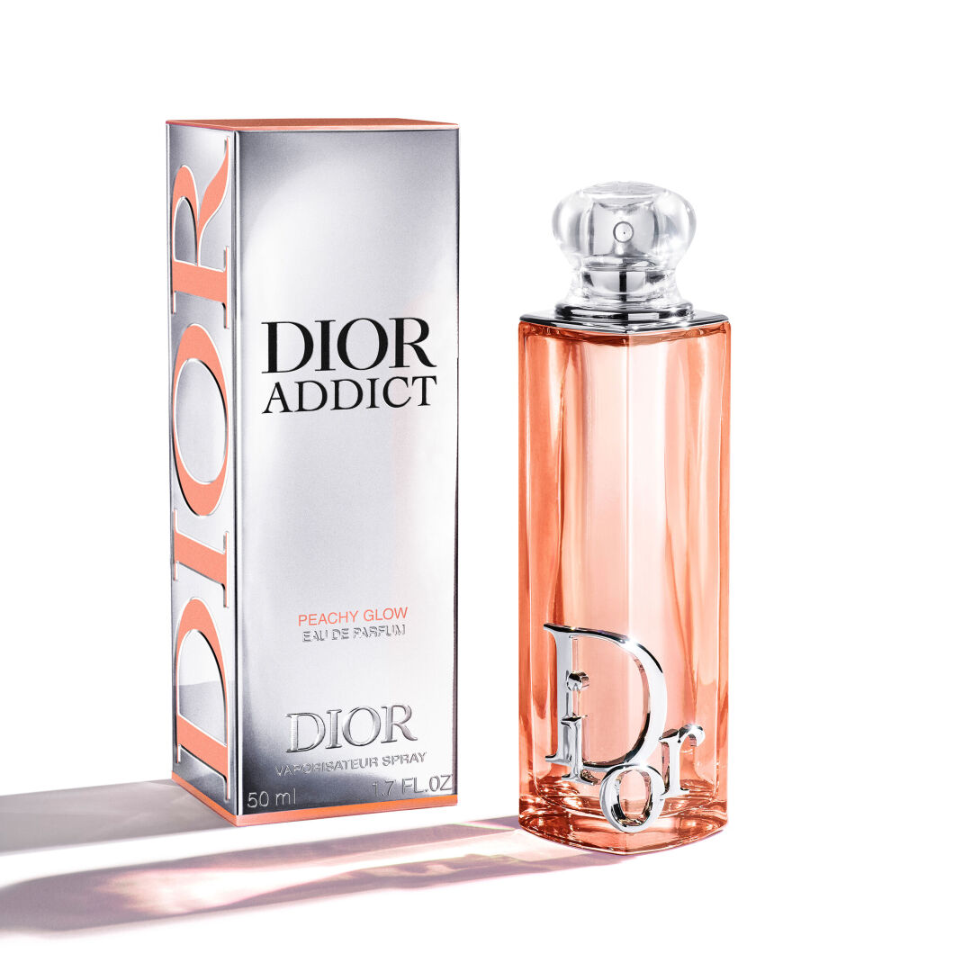 DIOR ADDICT PEACHY GLOW EAU DE PARFUM - JASMINE AND PEACH NOTES 1
