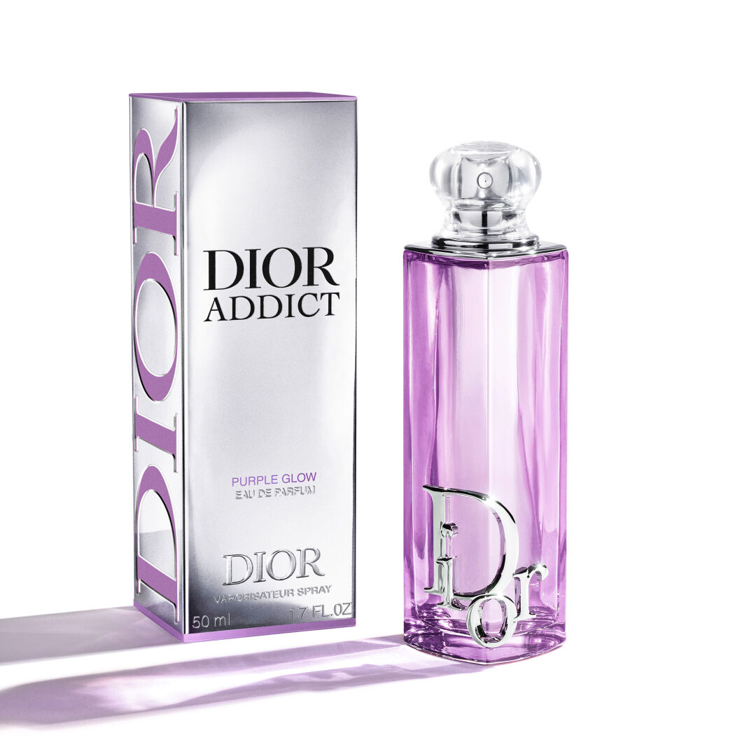 DIOR ADDICT PURPLE GLOW EAU DE PARFUM - IRIS AND RASPBERRY NOTES 1