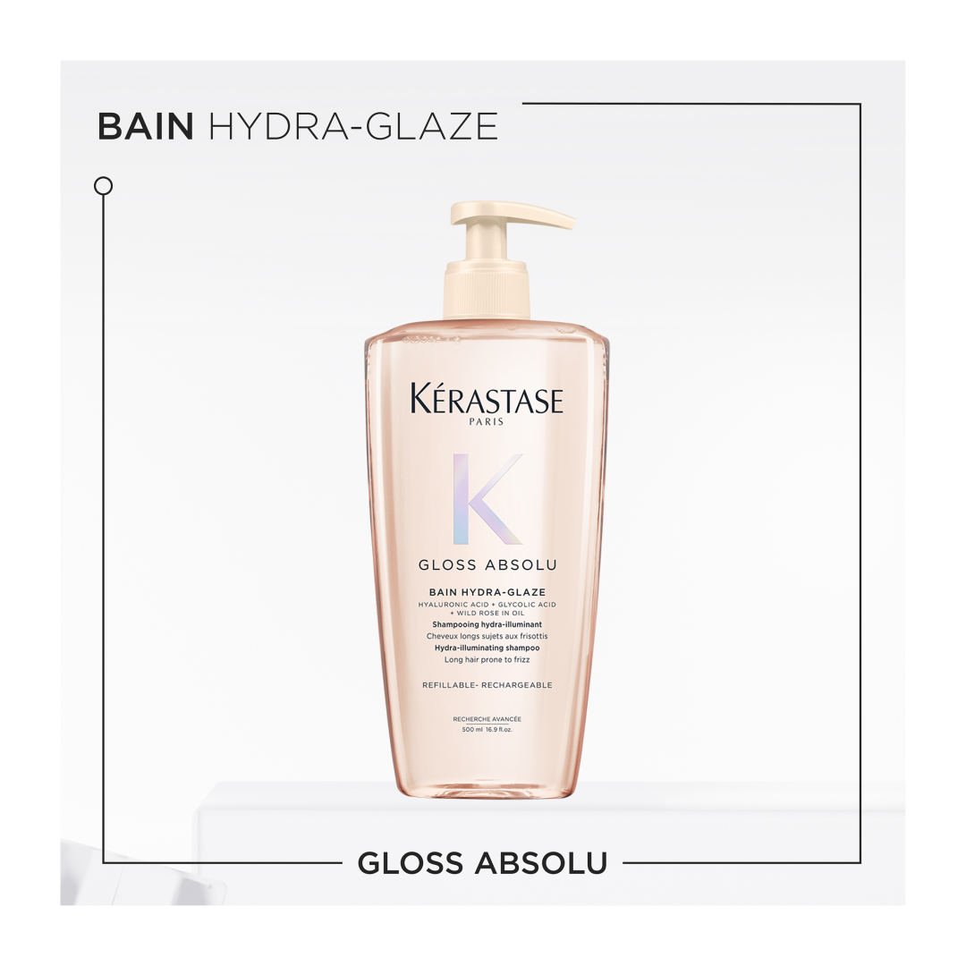 GLOSS ABSOLU BAIN HYDRA-GLAZE ΣΑΜΠΟΥΑΝ ΓΙΑ ΛΕΙΑ & ΛΑΜΠΕΡΑ ΜΑΛΛΙΑ 1