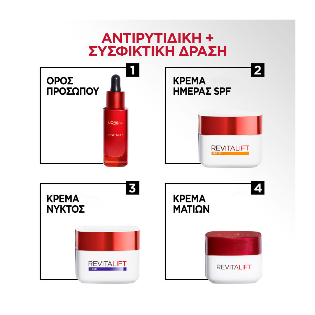 REVITALIFT CLASSIC ΟΡΟΣ ΠΡΟΣΩΠΟΥ ΜΕ ΠΟΛΛΑΠΛΗ ΔΡΑΣΗ ΑΝΟΡΘΩΣΗΣ 5